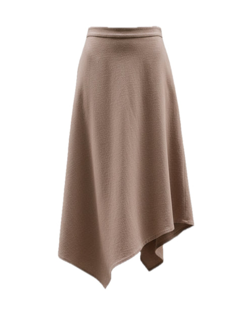 Asymmetric Midi Skirt