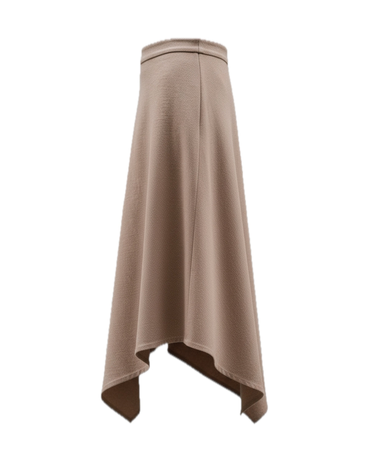 Asymmetric Midi Skirt